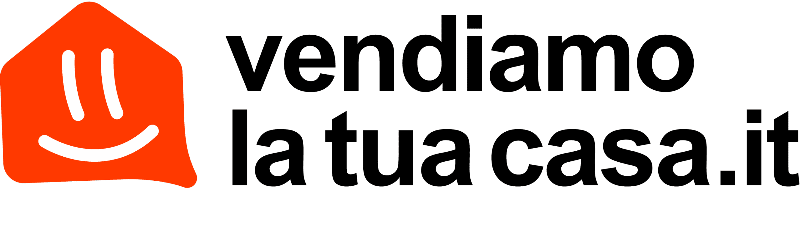 logo vendiamo la tua casa nero